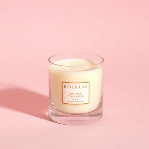 Hand-poured scented candle